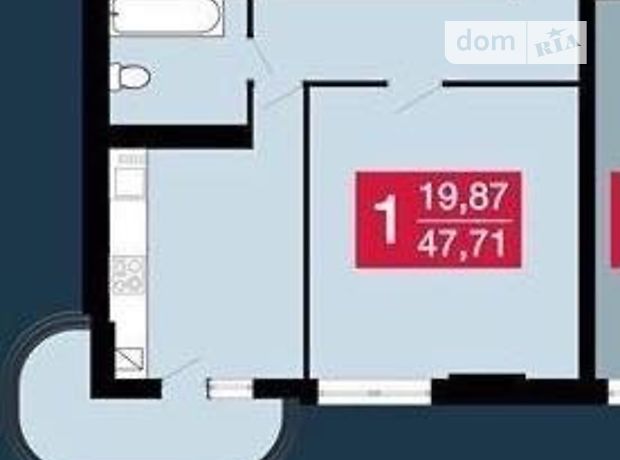 Продажа квартиры, 1 ком., Хмельницкий, р‑н. Гречаны, Курчатова улица, дом 2/2А Продажа квартиры, 1 ком., Хмельницкий, р‑н. Гречаны, Курчатова улица, дом 2/2А