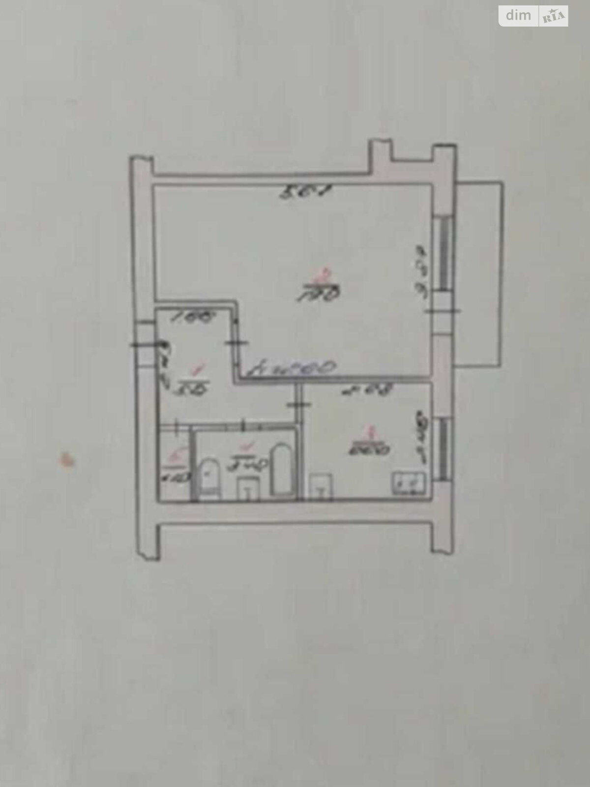 Продажа однокомнатной квартиры в Хмельницком, на ул. Трембовецкой Марии 51/1, район Ж-д вокзал фото 1