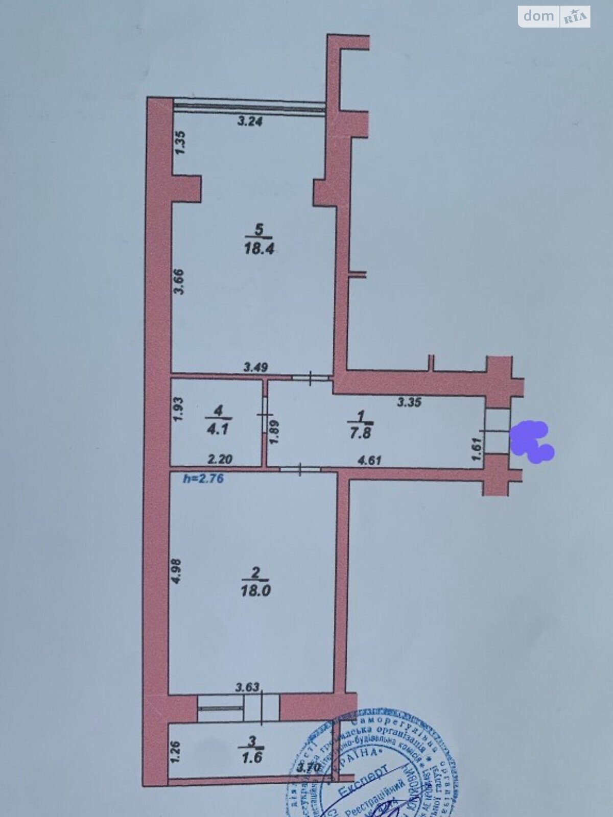 Продаж однокімнатної квартири в Хмельницькому, на вул. Лісогринівецька, район Озерна фото 1