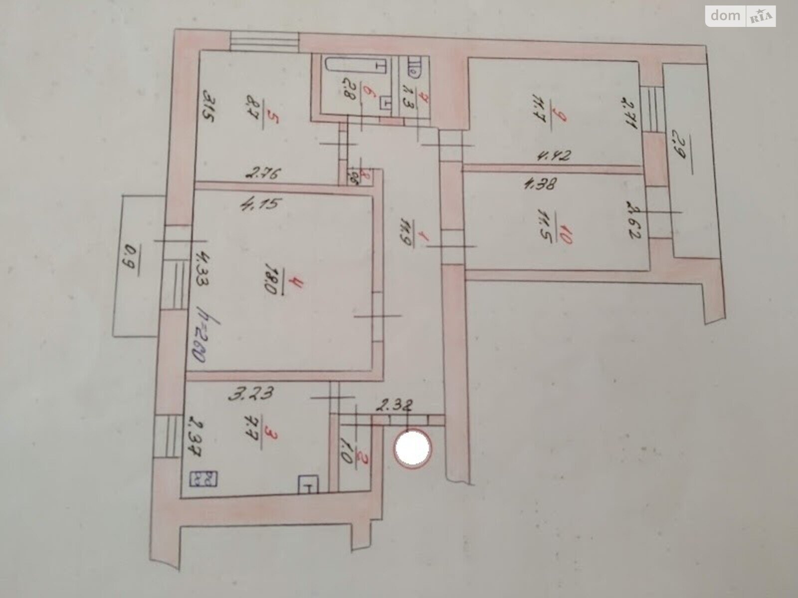 Продаж чотирикімнатної квартири в Хмельницькому, на вул. Залізняка Максима, район Озерна фото 1