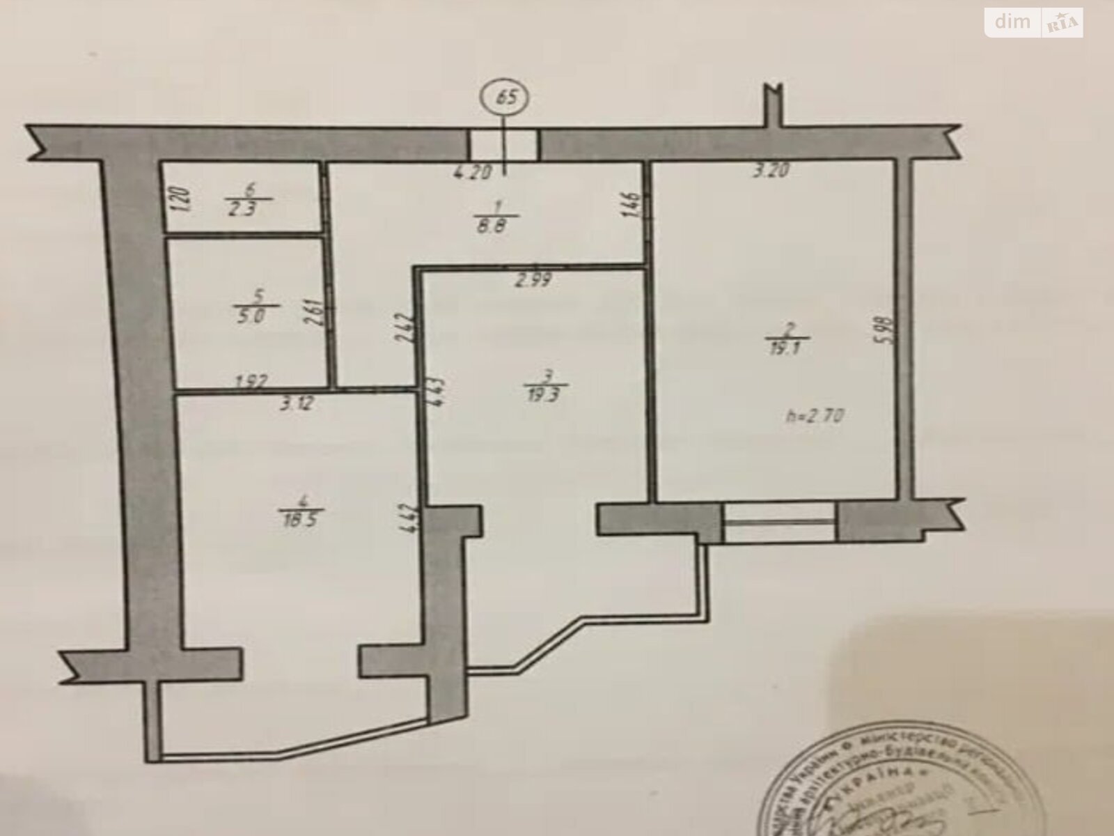 Продажа двухкомнатной квартиры в Хмельницком, на ул. Панаса Мирного, район Озёрный фото 1