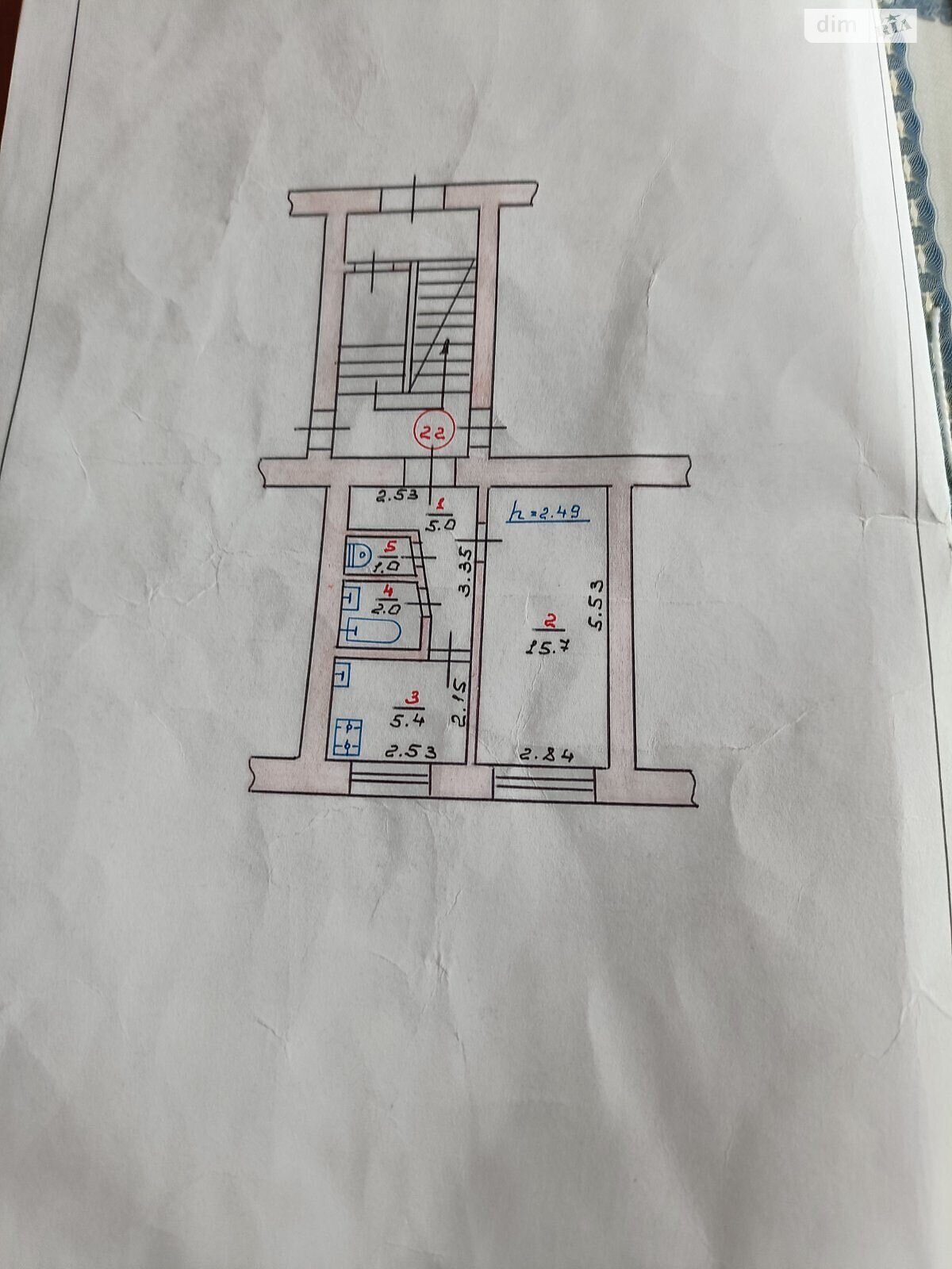 Продажа однокомнатной квартиры в Хмельницком, на ул. Спортивная, район План фото 1 Продажа однокомнатной квартиры в Хмельницком, на ул. Спортивная, район План фото 1