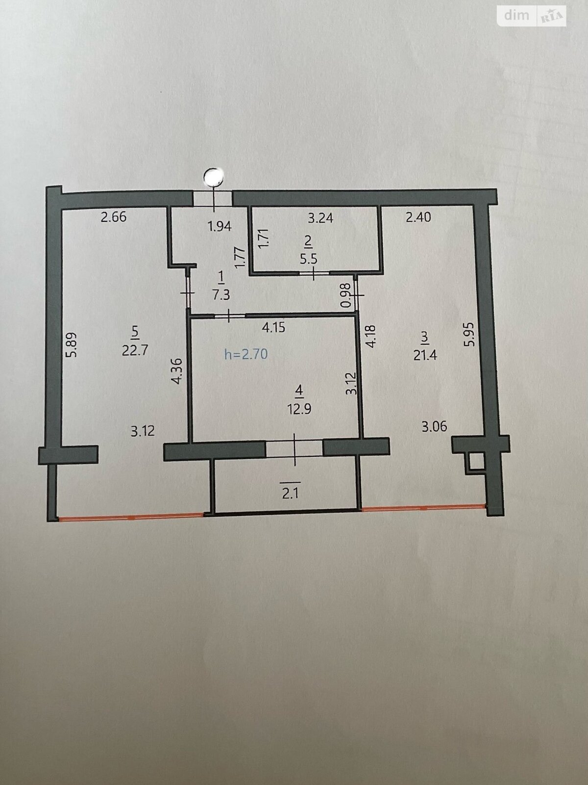 Продажа двухкомнатной квартиры в Хмельницком, на ул. Подольская 10/5, фото 1