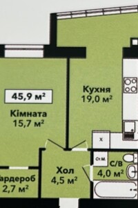 Продажа однокомнатной квартиры в Хмельницком, на ул. Довженко 4, район Раково фото 2