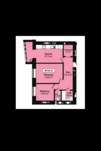 Продажа двухкомнатной квартиры в Хмельницком, на ул. Довженко 4, район Раково фото 2