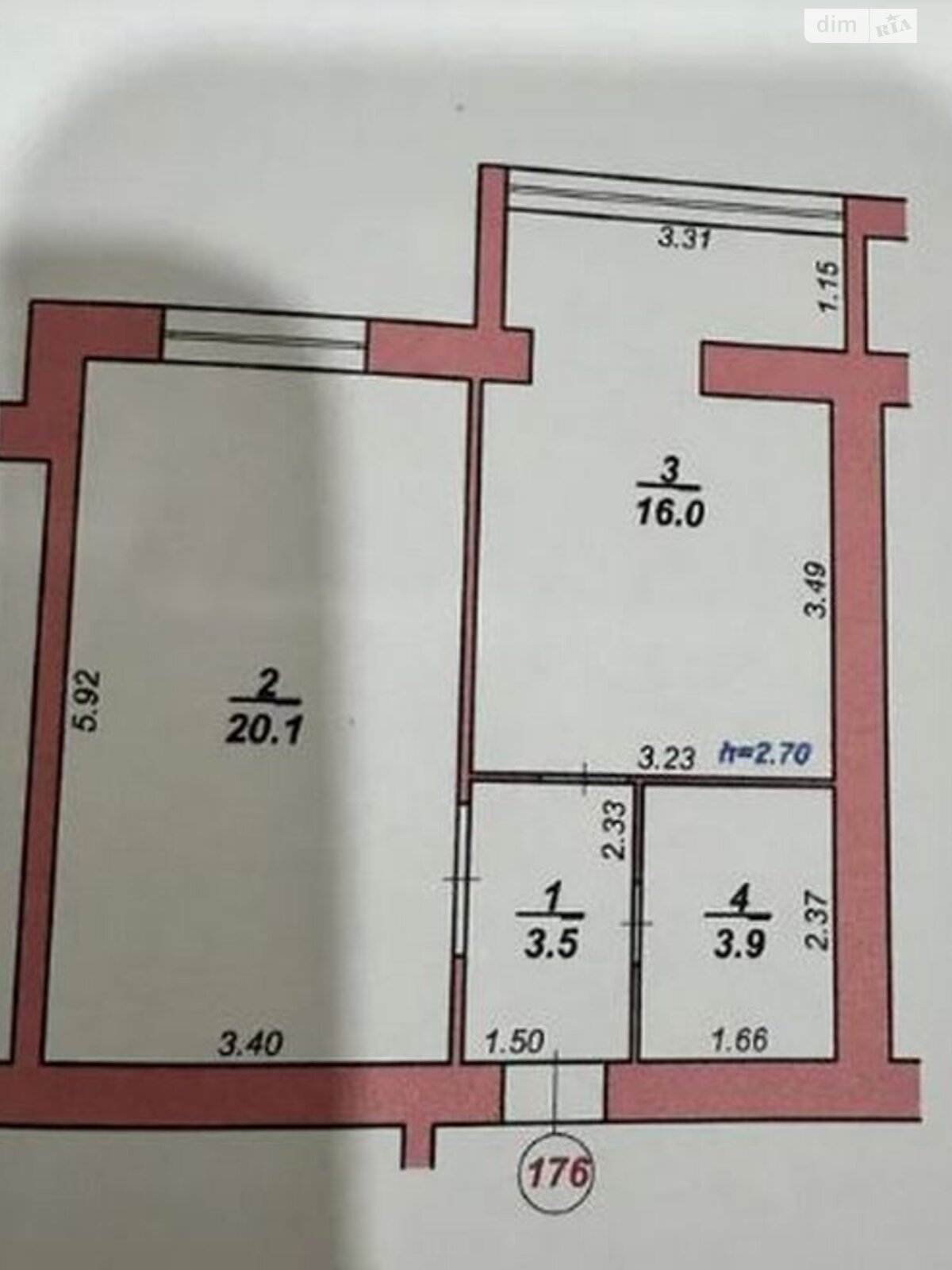 Продажа однокомнатной квартиры в Хмельницком, на ул. Майборского 11/1, район Раково фото 1