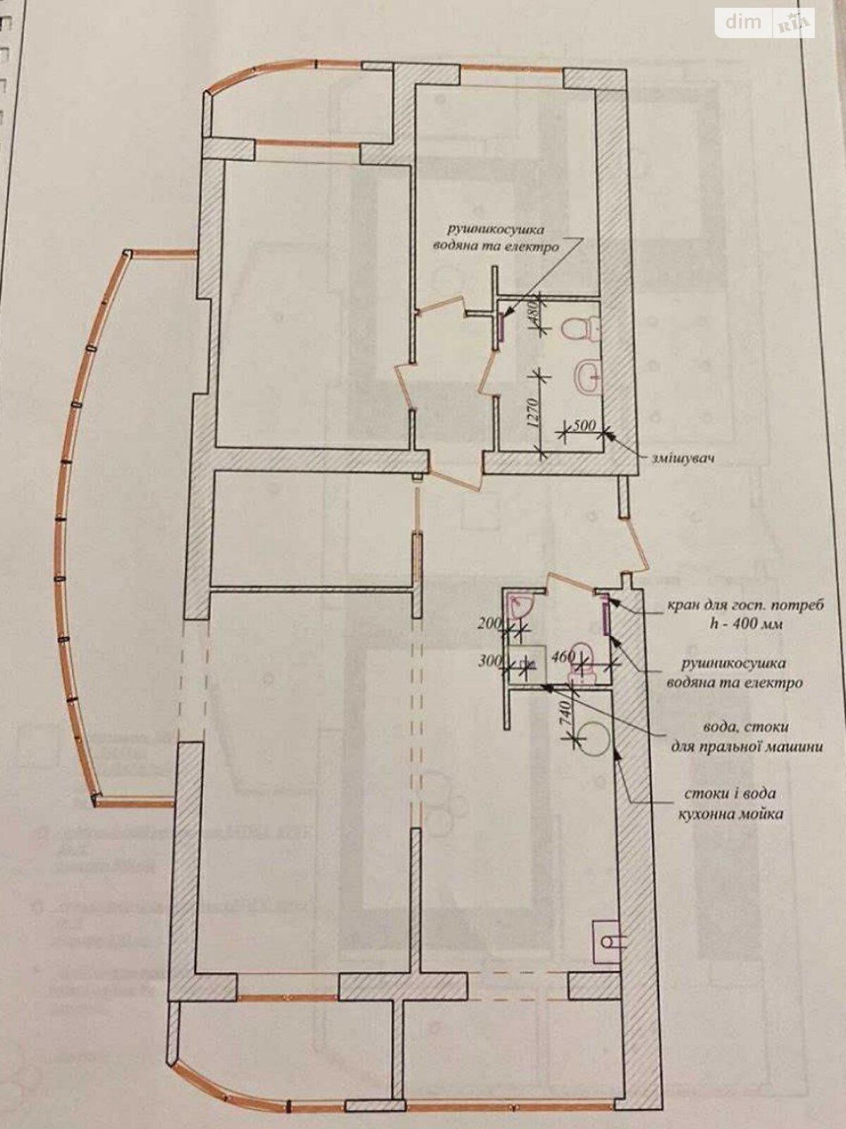 Продаж трикімнатної квартири в Хмельницькому, на вул. Прибузька, кв. 21, район Центр фото 1