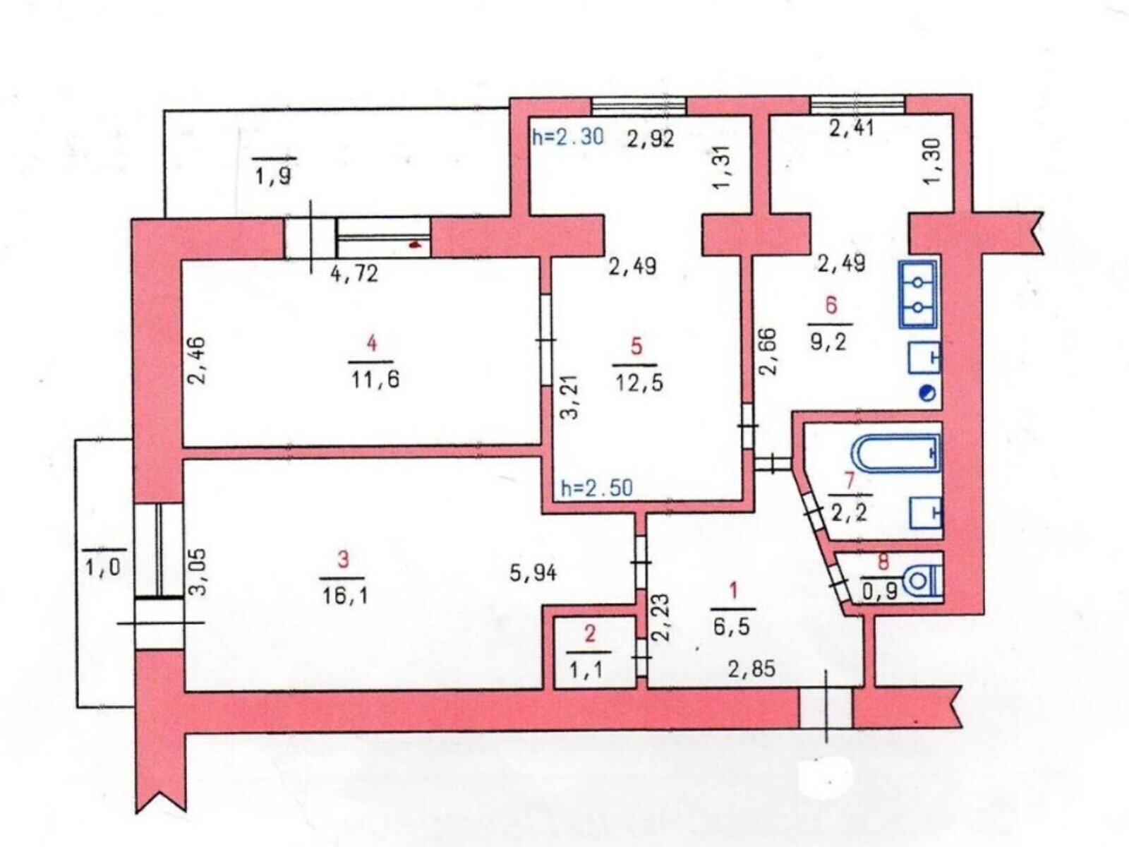 Продажа трехкомнатной квартиры в Хмельницком, на просп. Мира, район Выставка фото 1