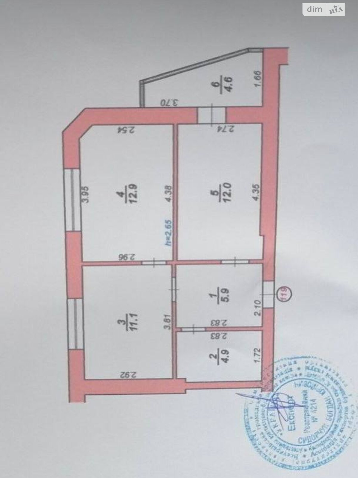 Продаж двокімнатної квартири в Хмельницькому, на просп. Миру 94/1, район Виставка фото 1