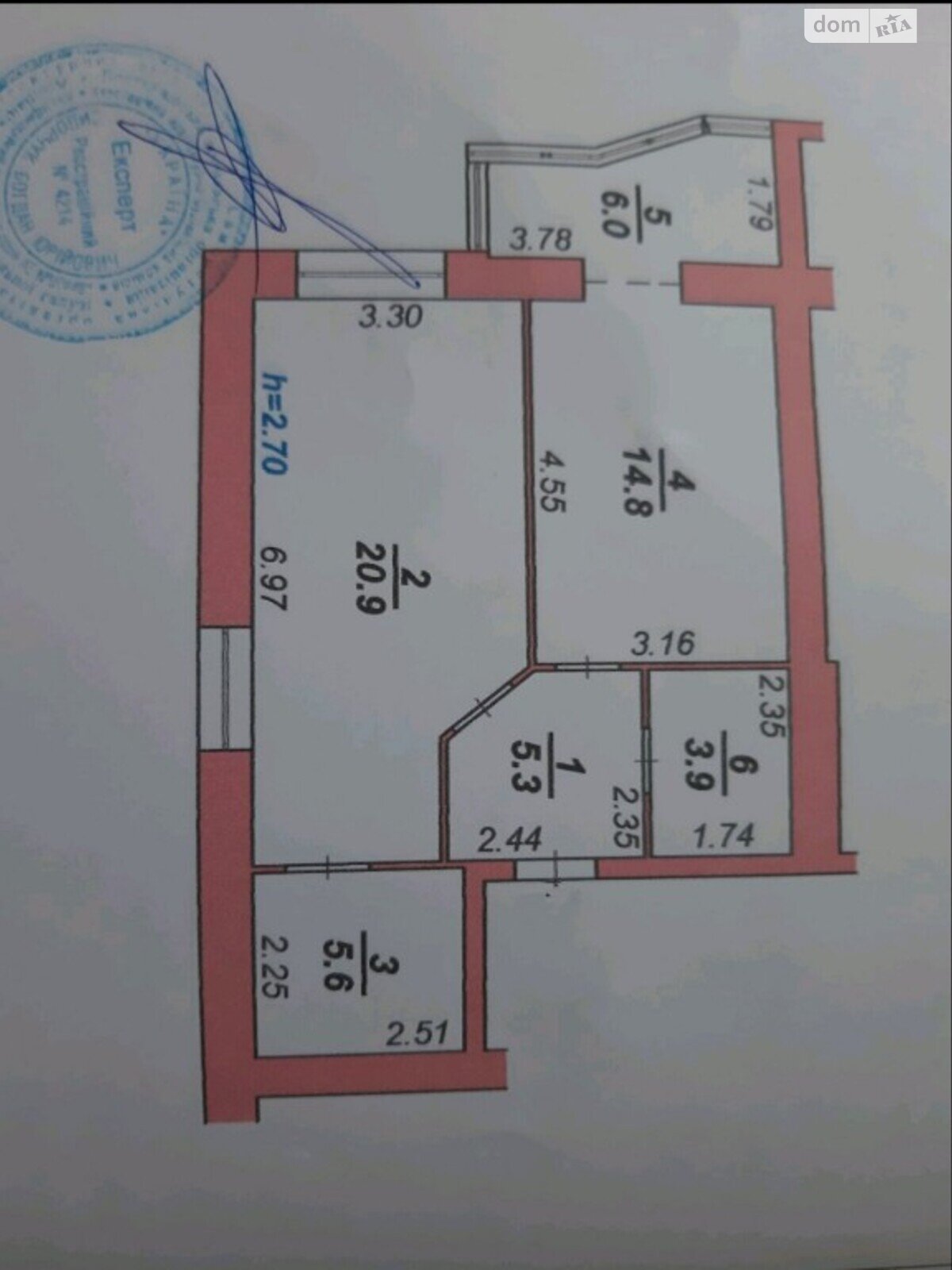 Продажа однокомнатной квартиры в Хмельницком, на ул. Заречанская, район Выставка фото 1