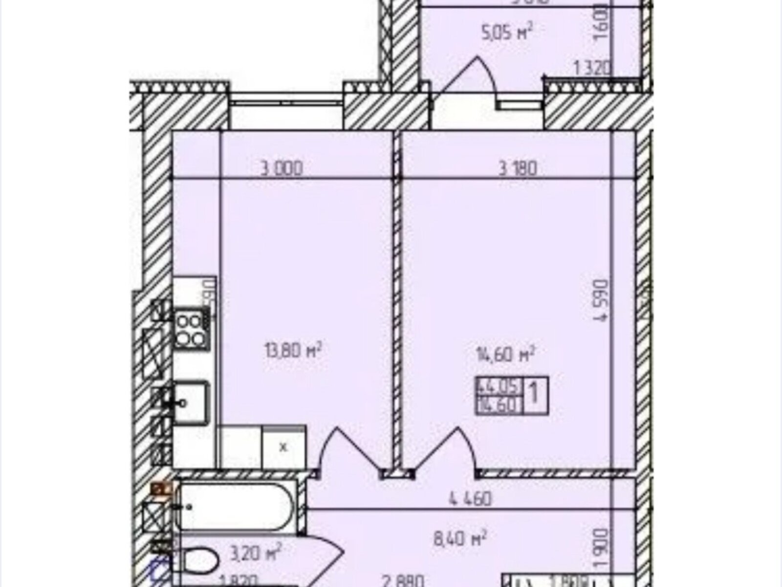 Продажа однокомнатной квартиры в Хмельницком, на просп. Мира, район Выставка фото 1