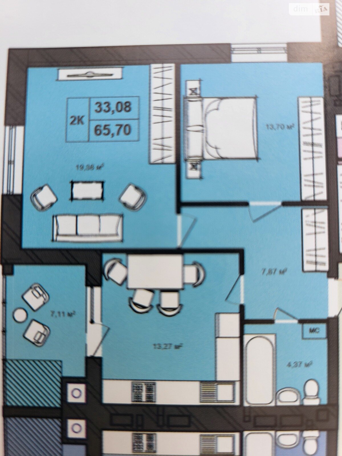 Продаж двокімнатної квартири в Хмельницькому, на просп. Миру 41/1, кв. 102, район Виставка фото 1 Продаж двокімнатної квартири в Хмельницькому, на просп. Миру 41/1, кв. 102, район Виставка фото 1