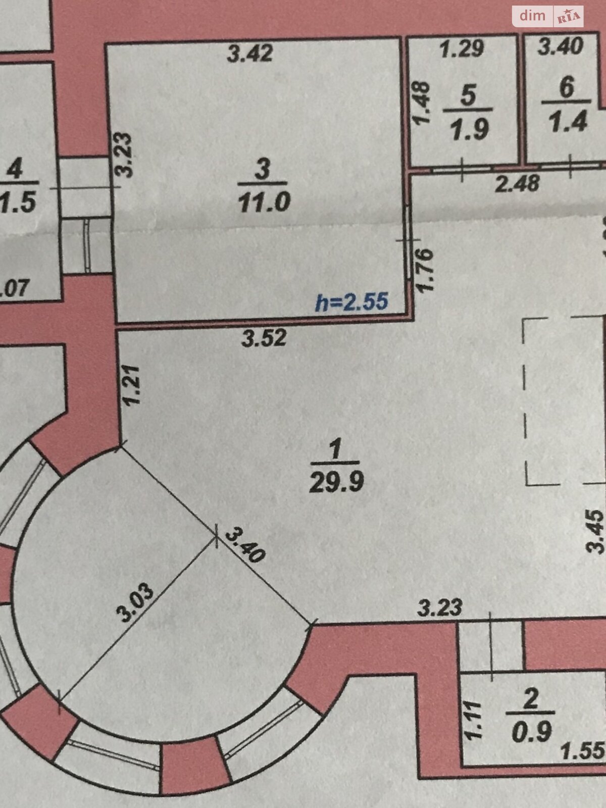 Продажа трехкомнатной квартиры в Хмельницком, на просп. Мира 94/1В, район Выставка фото 1