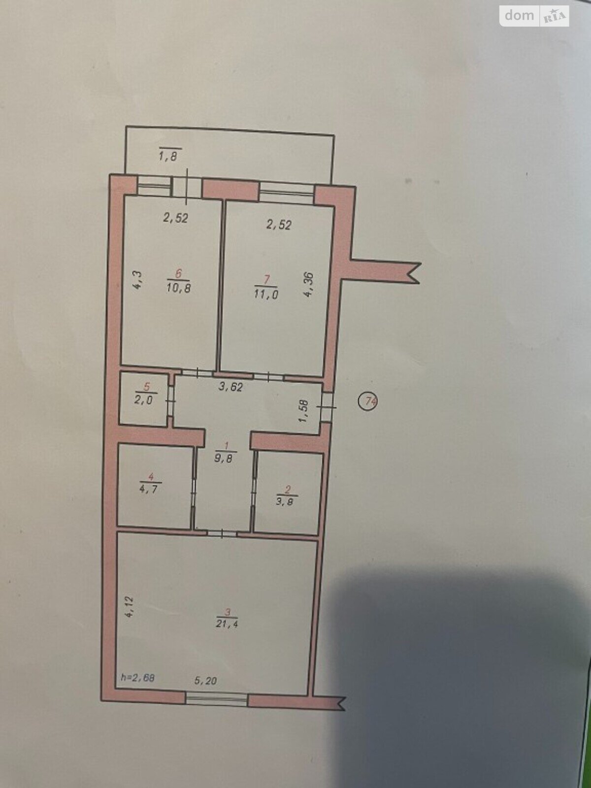 Продажа двухкомнатной квартиры в Хмельницком, на ул. Нижняя Береговая, район Выставка фото 1