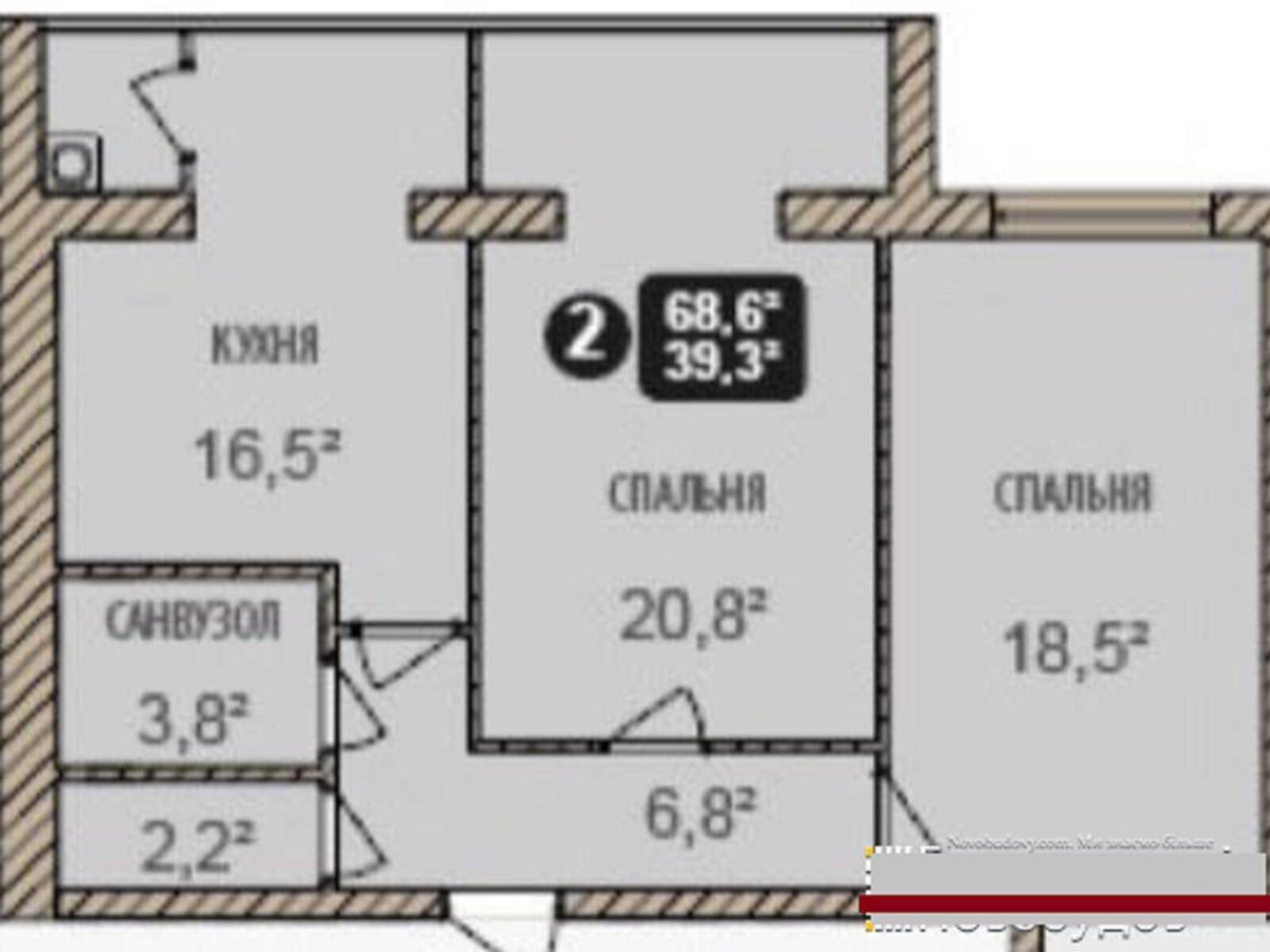Продажа двухкомнатной квартиры в Хмельницком, на ул. Озерная, район Выставка фото 1 Продажа двухкомнатной квартиры в Хмельницком, на ул. Озерная, район Выставка фото 1