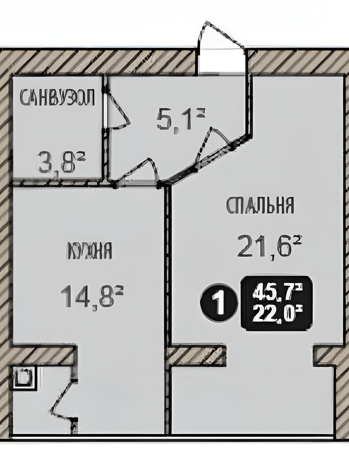 Продажа однокомнатной квартиры в Хмельницком, на ул. Озерная 16Б корпус 3, район Выставка фото 1 Продажа однокомнатной квартиры в Хмельницком, на ул. Озерная 16Б корпус 3, район Выставка фото 1