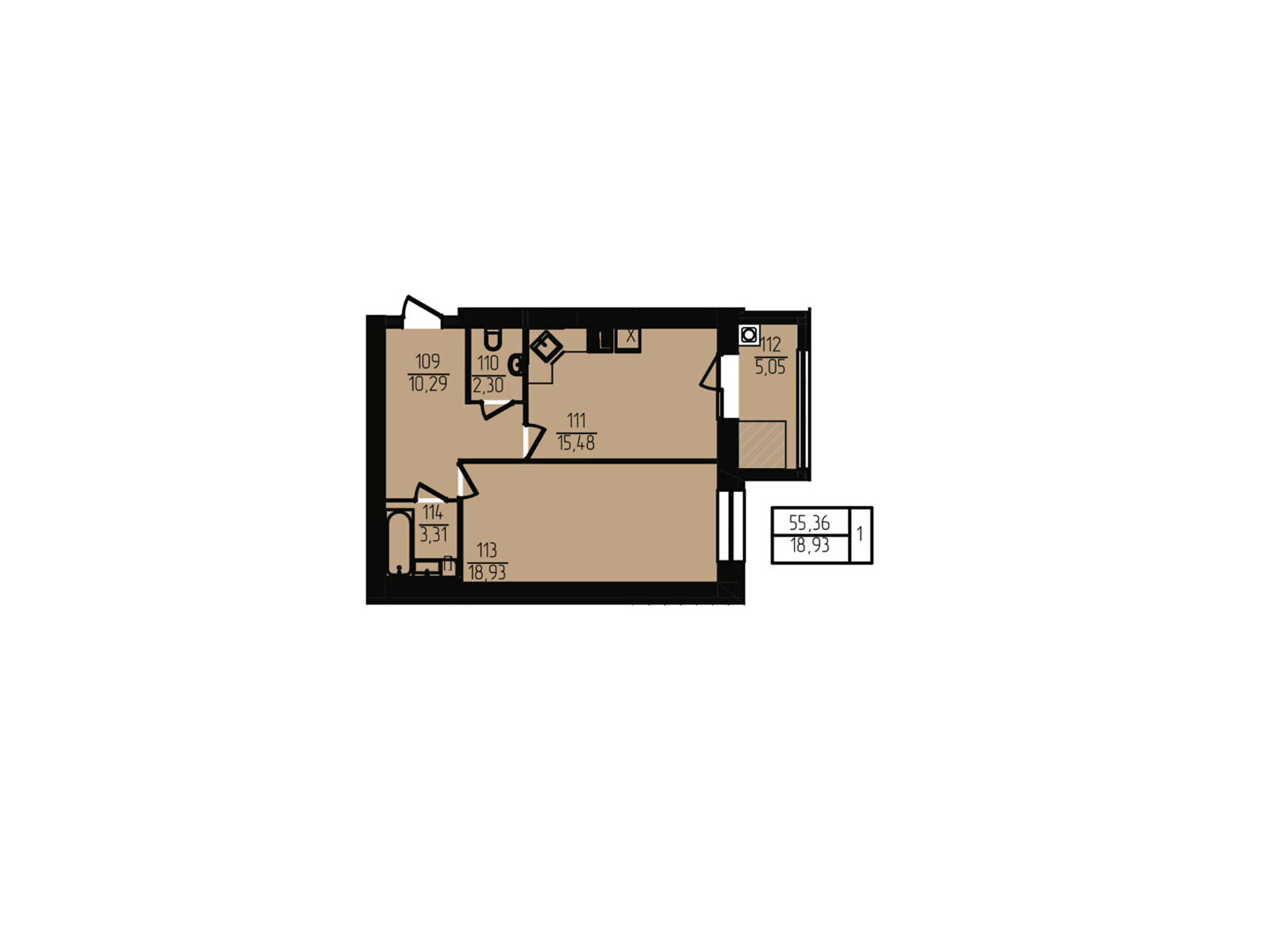 Продаж однокімнатної квартири в Хмельницькому, на вул. Озерна 20/4Б, район Виставка фото 1 Продаж однокімнатної квартири в Хмельницькому, на вул. Озерна 20/4Б, район Виставка фото 1