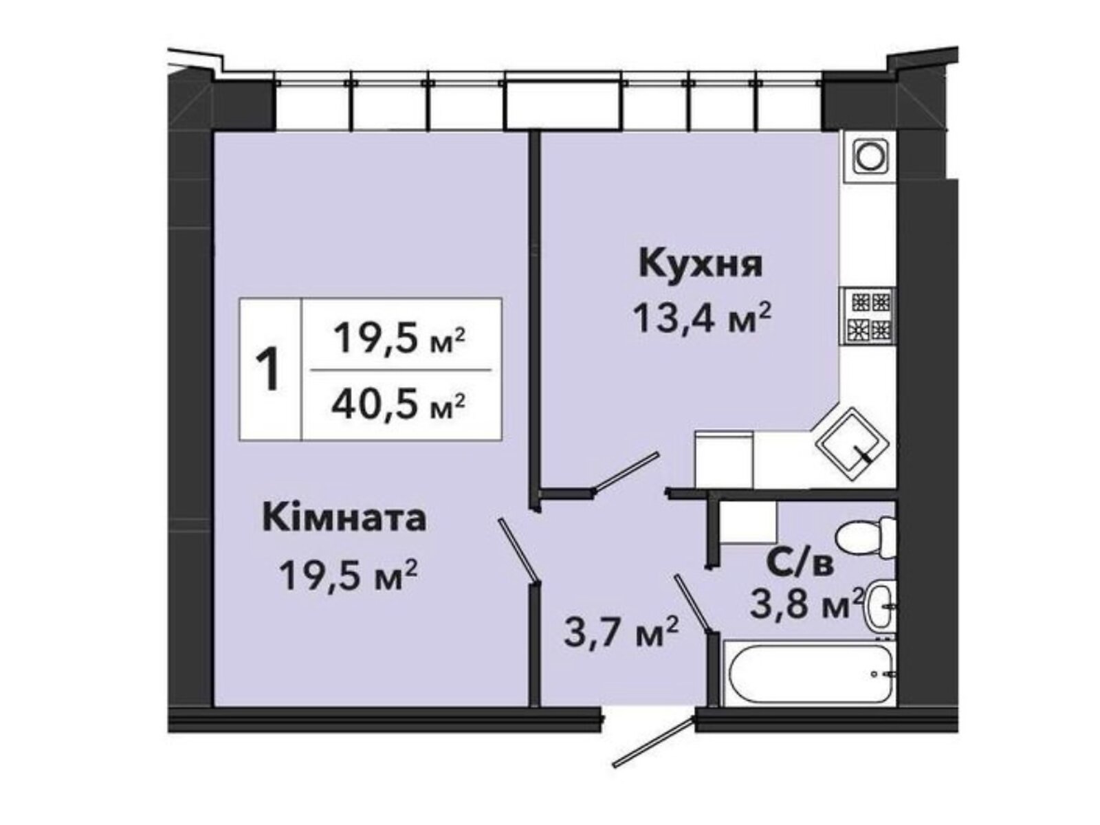 Продаж однокімнатної квартири в Хмельницькому, на вул. Панаса Мирного 9, район Виставка фото 1 Продаж однокімнатної квартири в Хмельницькому, на вул. Панаса Мирного 9, район Виставка фото 1