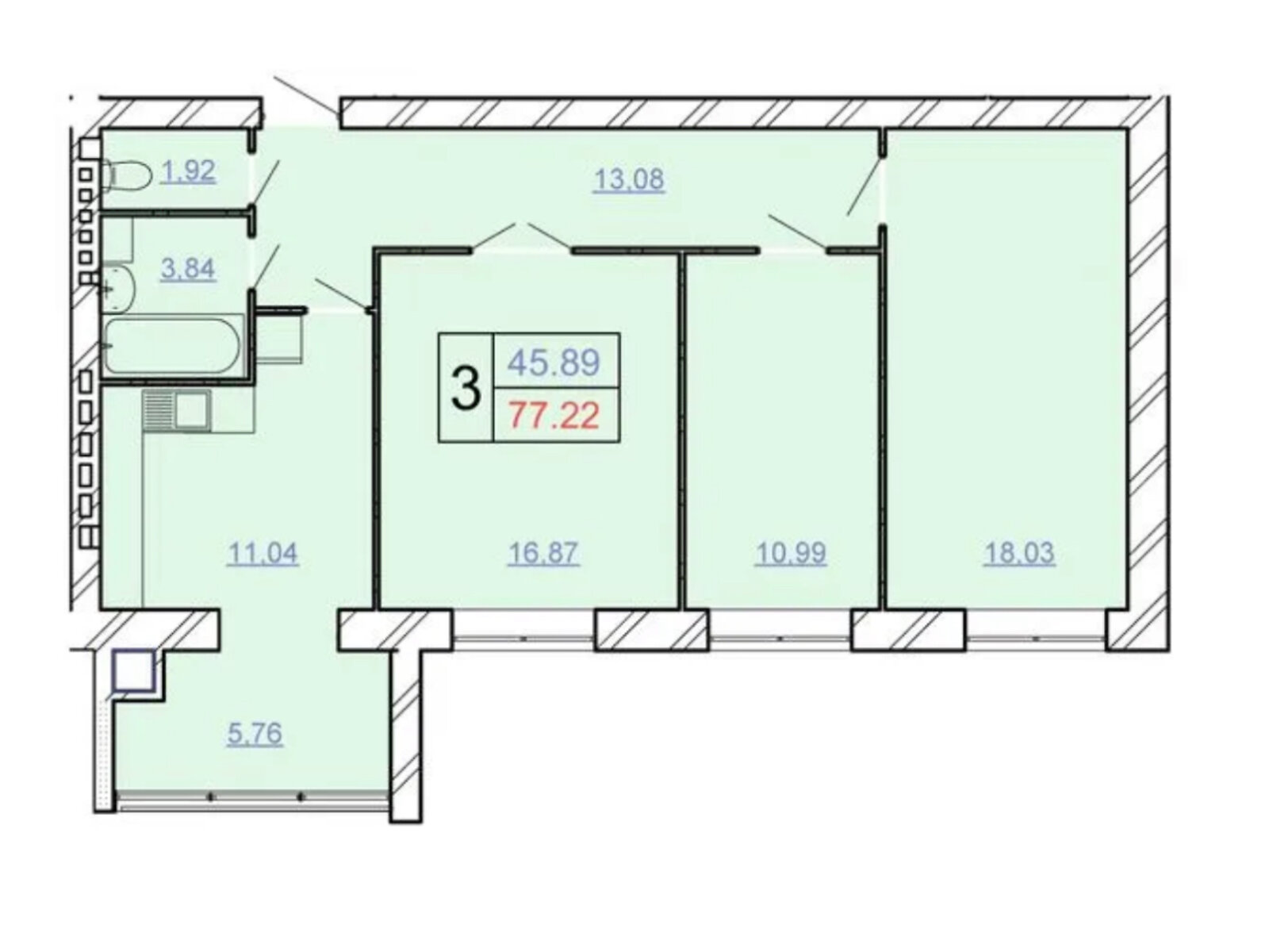 Продажа трехкомнатной квартиры в Хмельницком, на ул. Винницкая 1/8Б, район Выставка фото 1 Продажа трехкомнатной квартиры в Хмельницком, на ул. Винницкая 1/8Б, район Выставка фото 1
