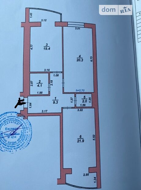 Продажа двухкомнатной квартиры в Хмельницком, на 2-й провулок Вінницький, район Выставка фото 1 Продажа двухкомнатной квартиры в Хмельницком, на 2-й провулок Вінницький, район Выставка фото 1