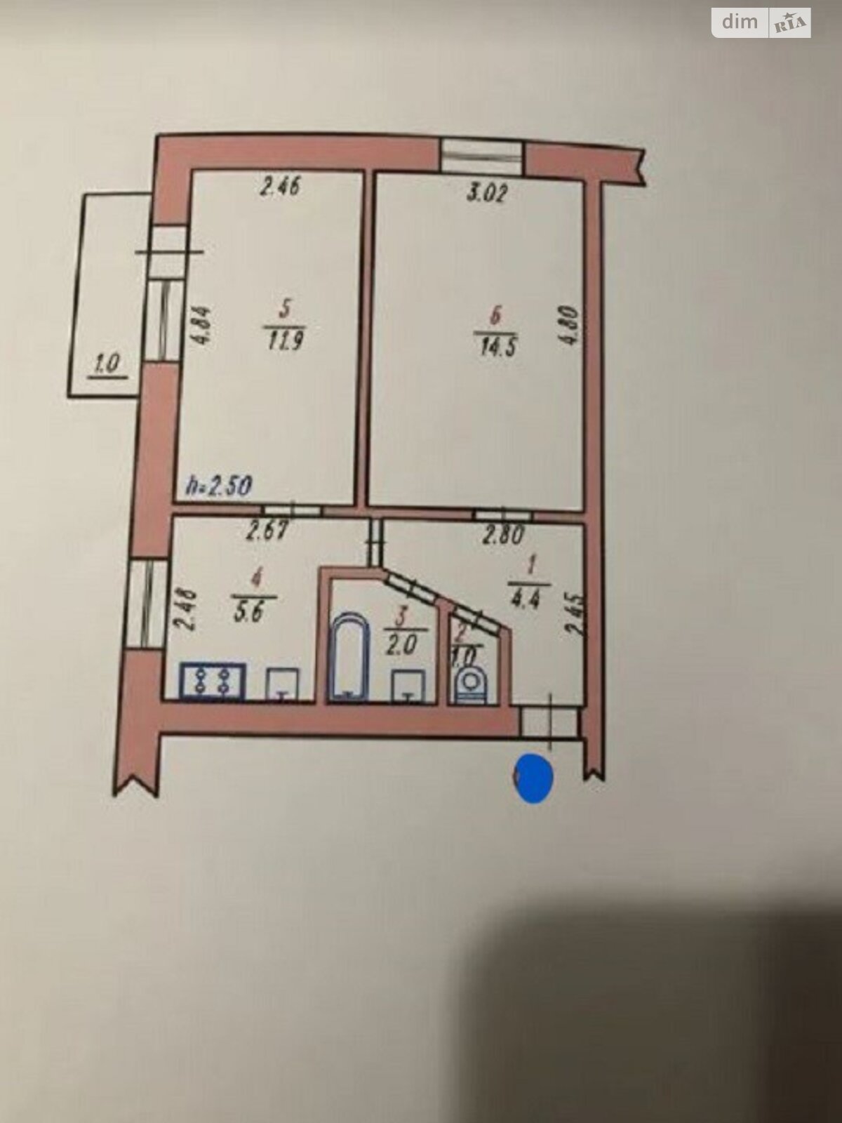 Продажа двухкомнатной квартиры в Хмельницком, на ул. Заречанская, район Выставка фото 1