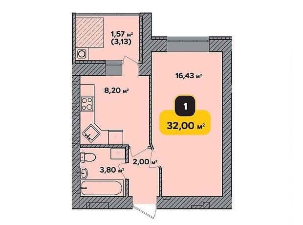 Продажа однокомнатной квартиры в Хмельницком, на ул. Институтская район Юго-Западный фото 1 Продажа однокомнатной квартиры в Хмельницком, на ул. Институтская район Юго-Западный фото 1