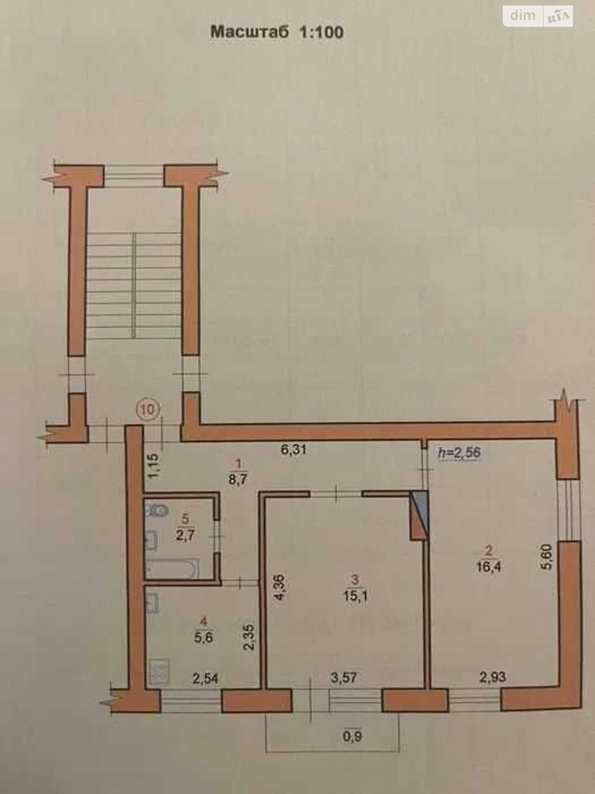 Продаж двокімнатної квартири в Хмельницькому, на вул. Кам'янецька, район Південно-Західний фото 1