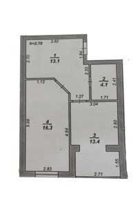 Продажа однокомнатной квартиры в Хмельницком, на шоссе Львовское, район Юго-Западный фото 2