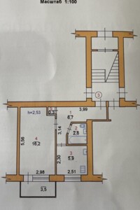 Продажа однокомнатной квартиры в Хмельницком, на ул. Черновола 59, район Загот Зерно фото 2