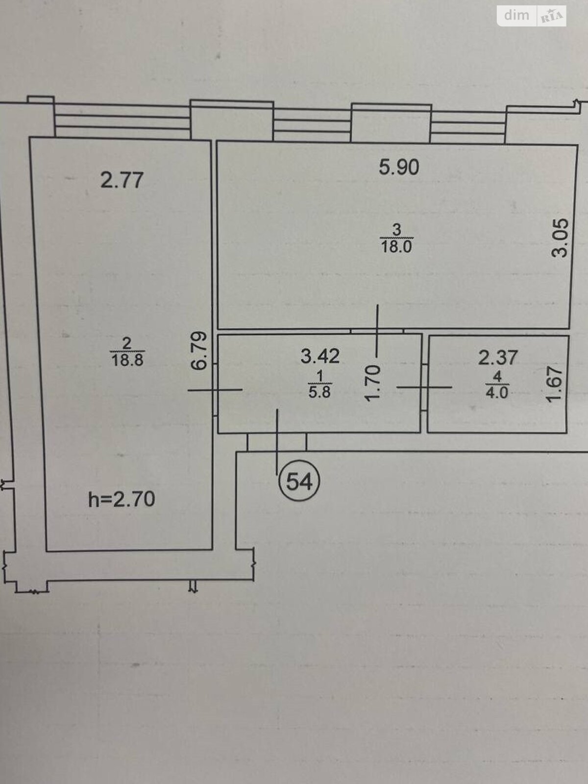 Продажа двухкомнатной квартиры в Ирпене, на ул. Павленко 58, фото 1