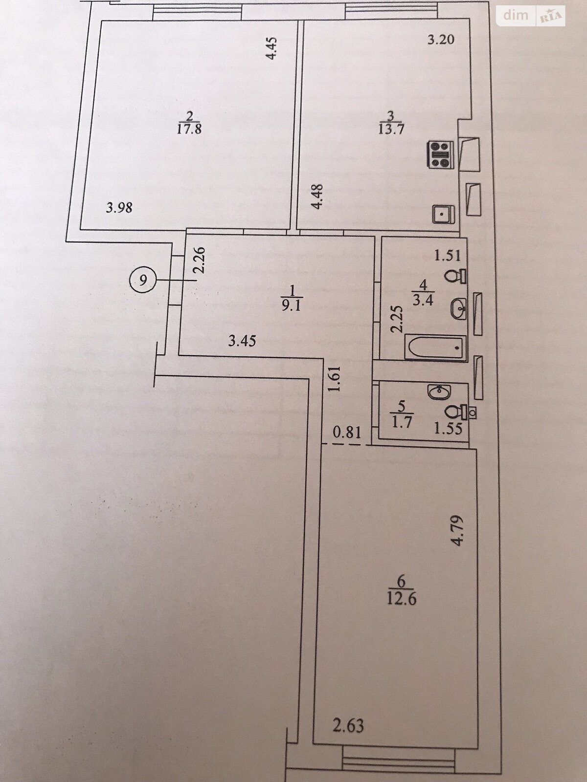 Продаж двокімнатної квартири в Ірпені, на вул. Білокур 5В, кв. 9, район Ірпінь фото 1