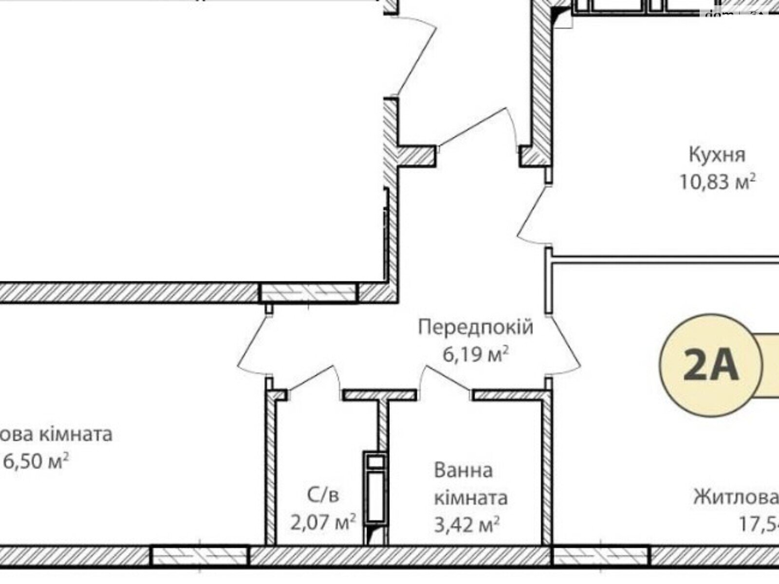 Продаж двокімнатної квартири в Ірпені, на вул. Ольги Кобилянської 72, район Ірпінь фото 1