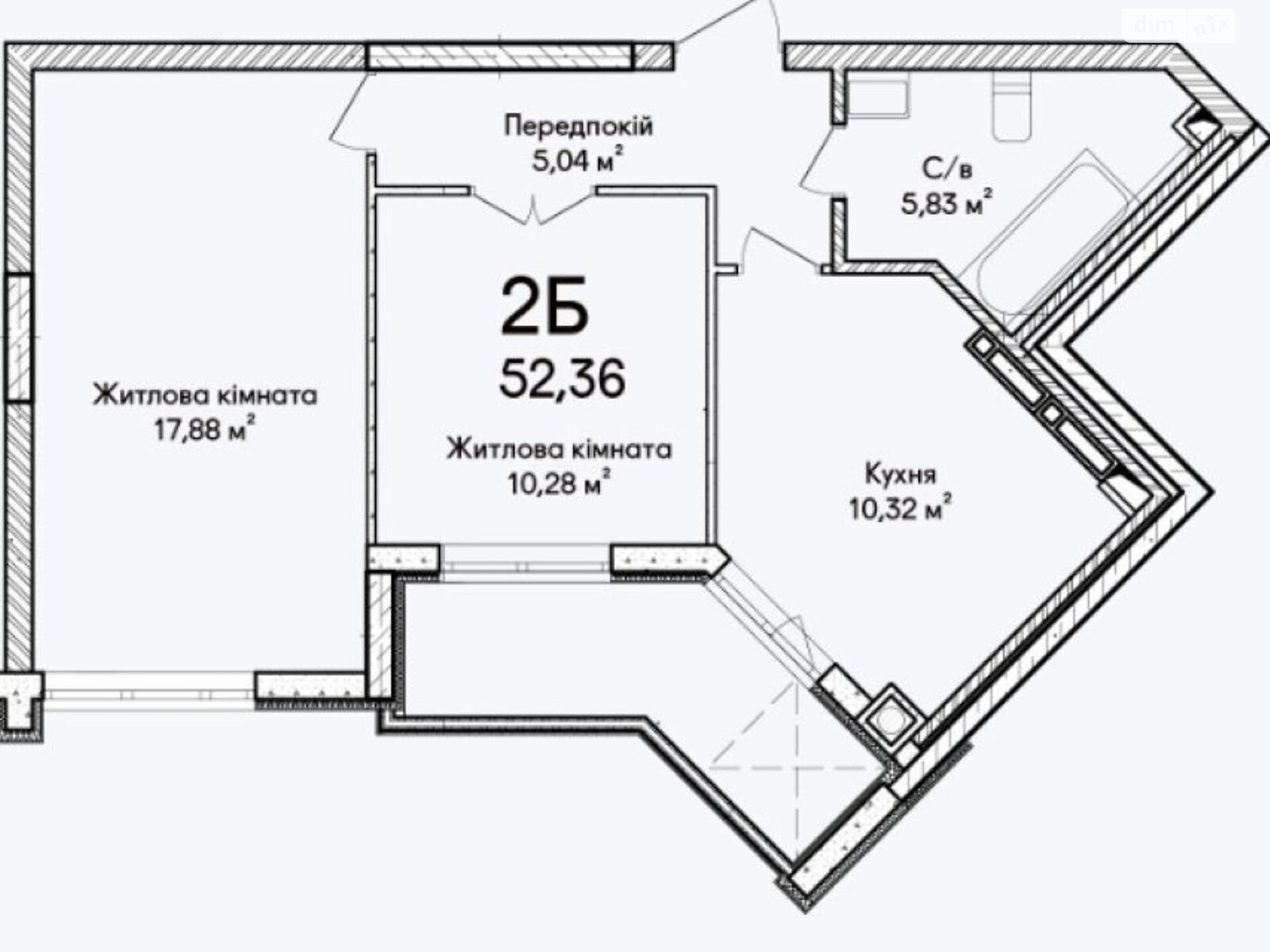 Продажа двухкомнатной квартиры в Ирпене, на ул. Достоевского 1, район Ирпень фото 1