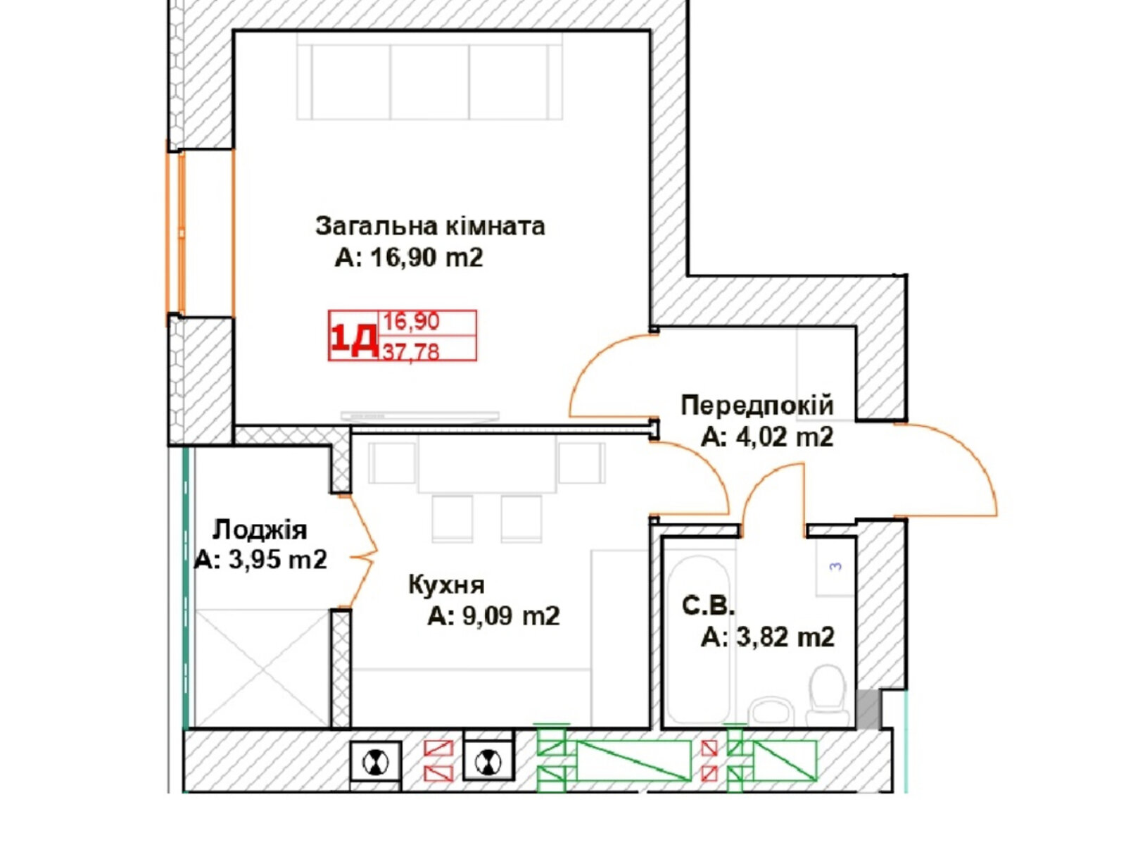 Продажа однокомнатной квартиры в Ирпене, на ул. Григория Сковороды 25, район Ирпень фото 1