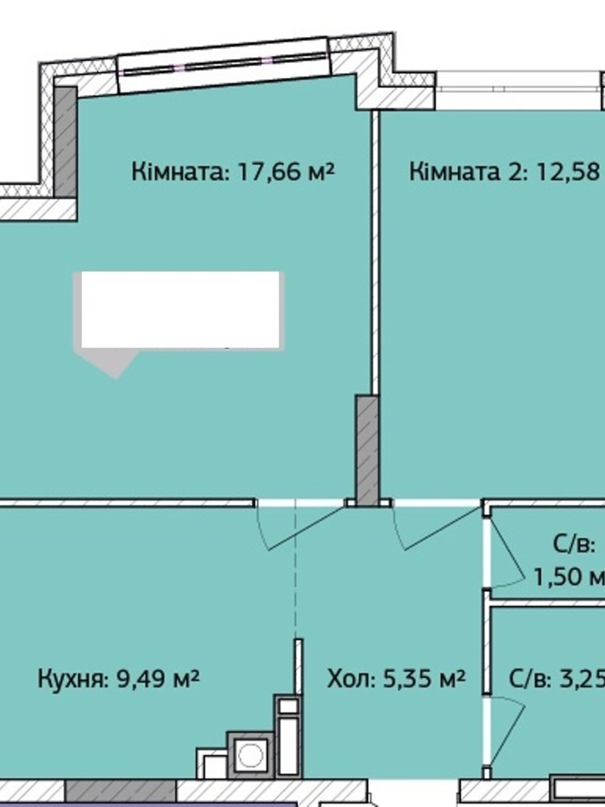 Продажа двухкомнатной квартиры в Ирпене, на ул. Григория Сковороды 13/8, кв. 14, район Ирпень фото 1