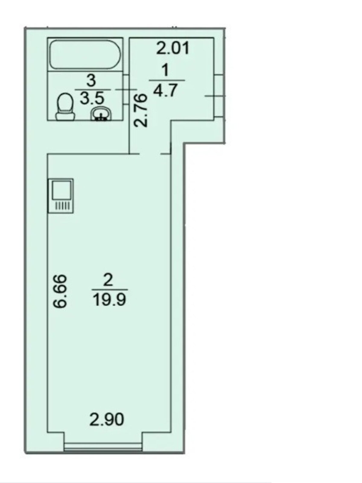 Продаж однокімнатної квартири в Ірпені, на вул. Лисенка 21, район Ірпінь фото 1 Продаж однокімнатної квартири в Ірпені, на вул. Лисенка 21, район Ірпінь фото 1