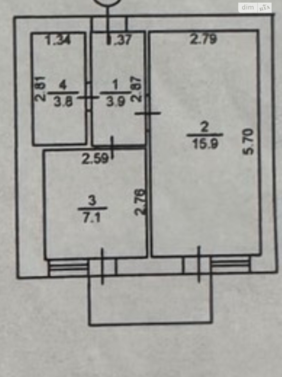 Продаж однокімнатної квартири в Ірпені, на вул. Мечникова 103, кв. 64, район Ірпінь фото 1 Продаж однокімнатної квартири в Ірпені, на вул. Мечникова 103, кв. 64, район Ірпінь фото 1