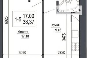 Продаж однокімнатної квартири в Ірпені, на вул. Мечникова 106, район Ірпінь фото 2