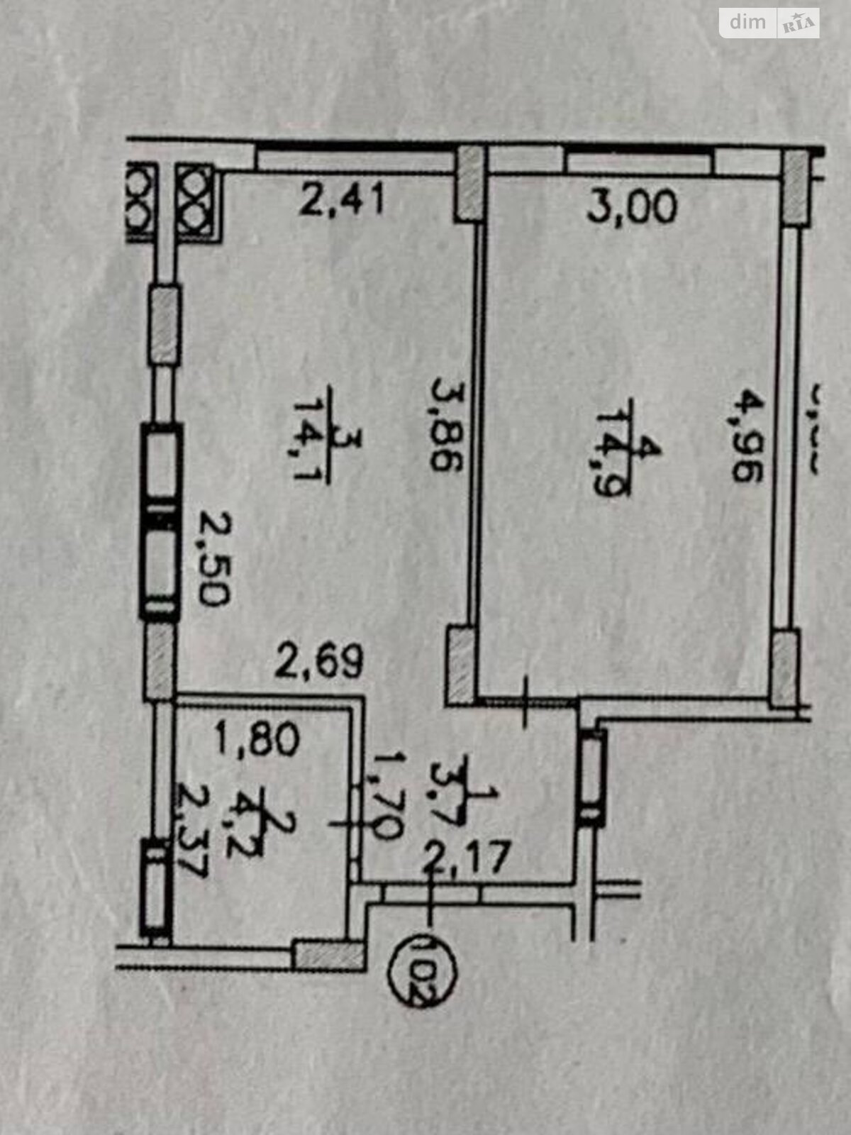 Продажа однокомнатной квартиры в Ирпене, на ул. Николая Сингаевского 2Ж, кв. 102, район Ирпень фото 1