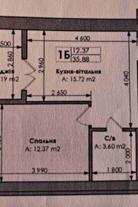 Продаж однокімнатної квартири в Ірпені, на вул. Миколи Сингаївського 2Б, район Ірпінь фото 2