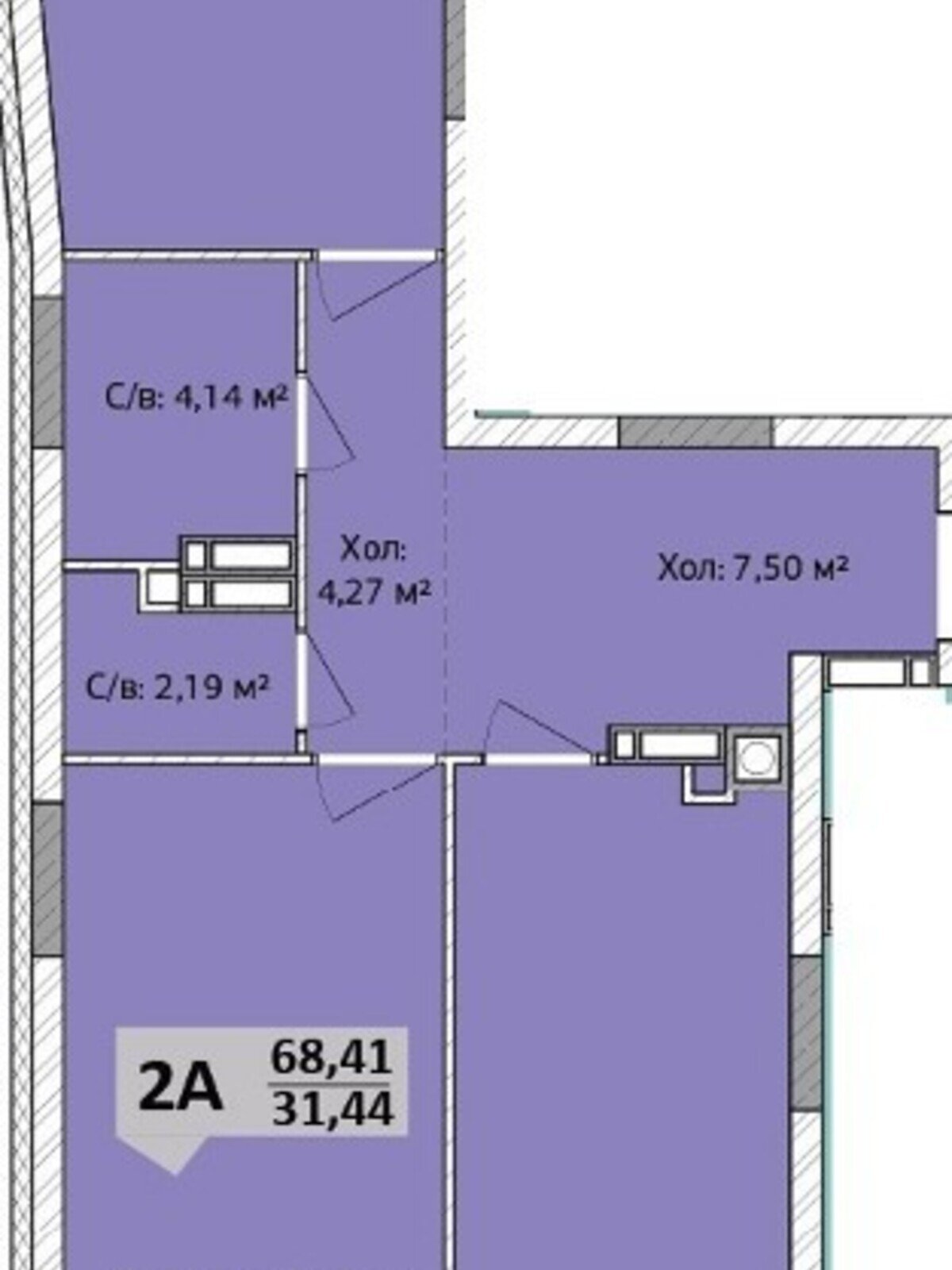 Продаж двокімнатної квартири в Ірпені, на вул. Миколи Сингаївського 37, район Ірпінь фото 1