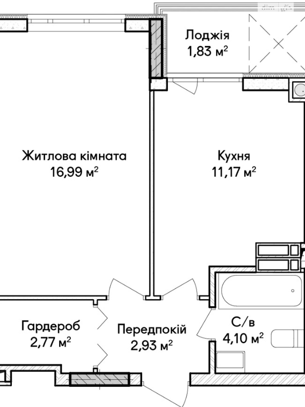 Продажа однокомнатной квартиры в Ирпене, на ул. Ольги Кобылянской 1В/9, район Ирпень фото 1 Продажа однокомнатной квартиры в Ирпене, на ул. Ольги Кобылянской 1В/9, район Ирпень фото 1