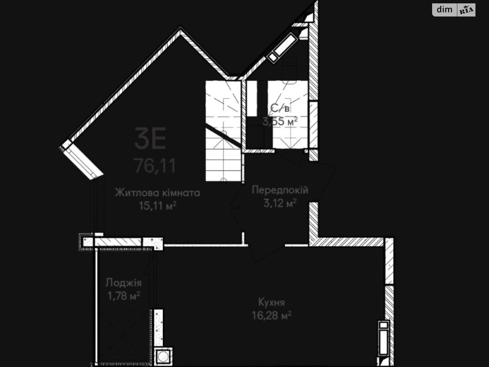 Продаж трикімнатної квартири в Ірпені, на вул. Ольги Кобилянської 1В/13, кв. 56, район Ірпінь фото 1 Продаж трикімнатної квартири в Ірпені, на вул. Ольги Кобилянської 1В/13, кв. 56, район Ірпінь фото 1