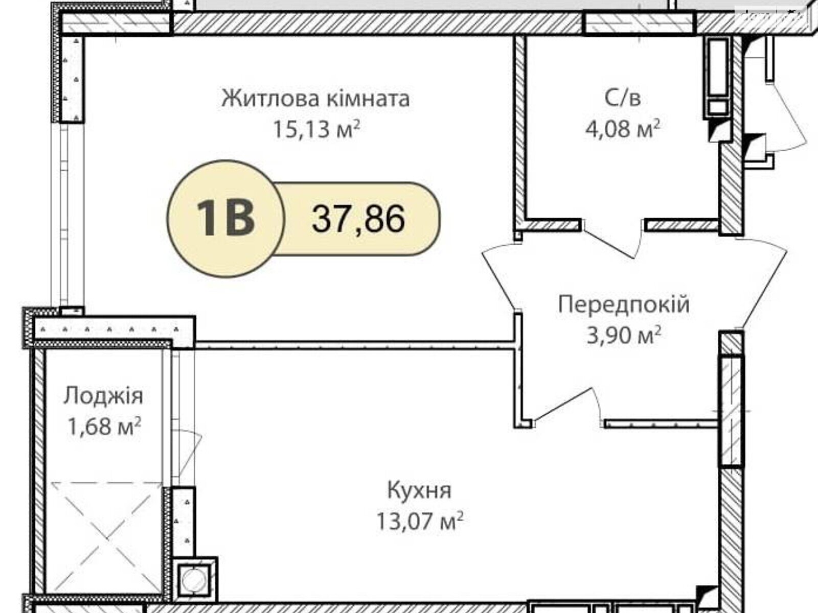 Продажа однокомнатной квартиры в Ирпене, на ул. Озерная 72, район Ирпень фото 1