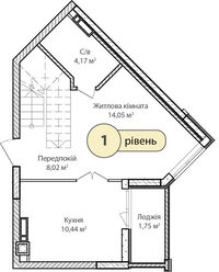 Продажа трехкомнатной квартиры в Ирпене, на пер. Озерный 9, район Ирпень фото 2