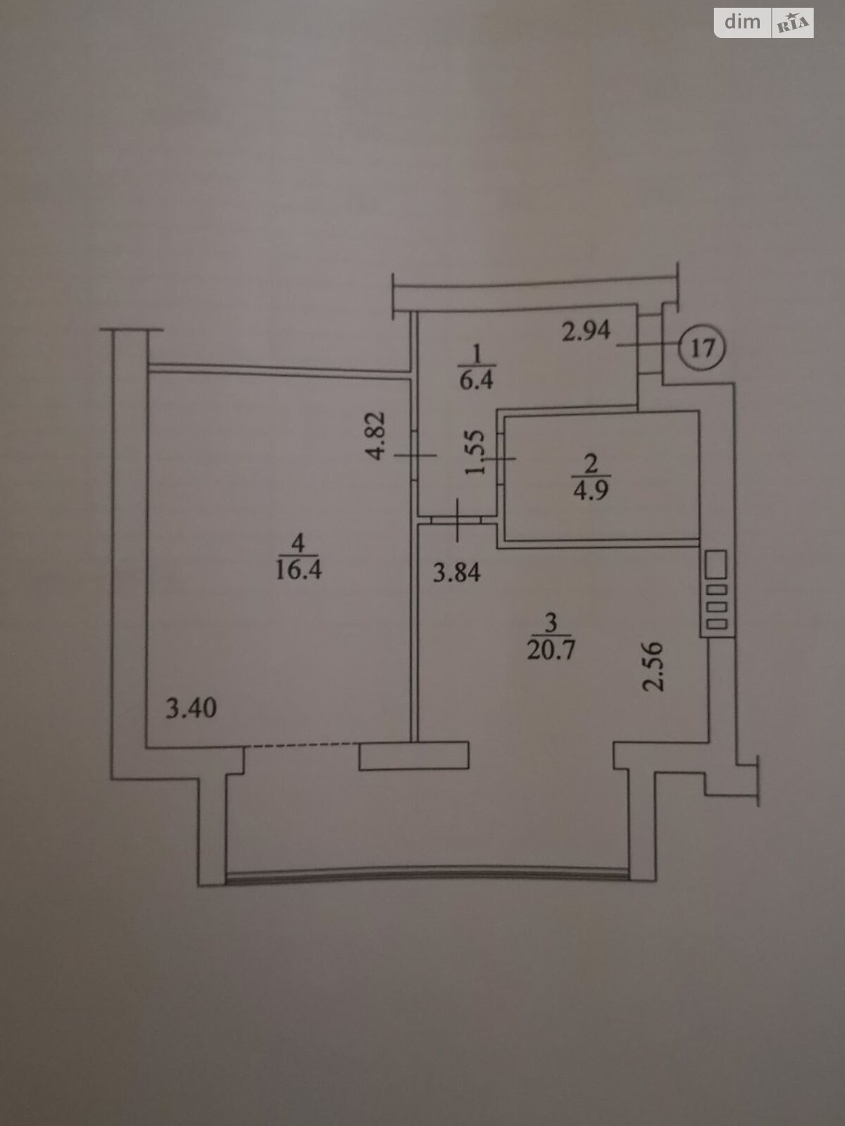 Продаж однокімнатної квартири в Ірпені, на вул. Патріотів 2, кв. 17, район Ірпінь фото 1