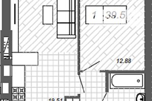 Продажа однокомнатной квартиры в Ирпене, на ул. Василия Стуса 25, кв. 67, район Ирпень фото 2