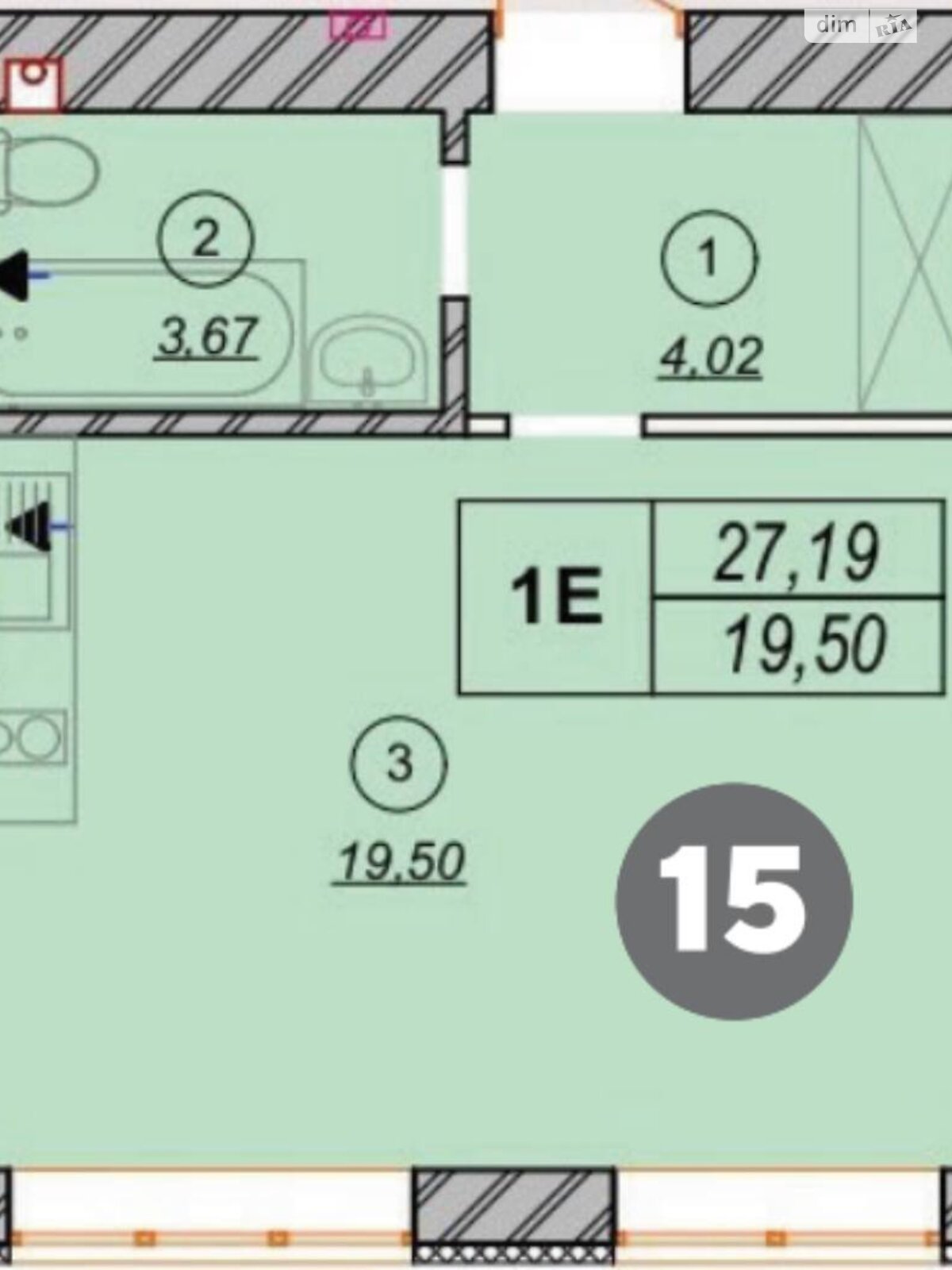 Продажа однокомнатной квартиры в Ирпене, на ул. Соборная 2К/4, район Ирпень фото 1