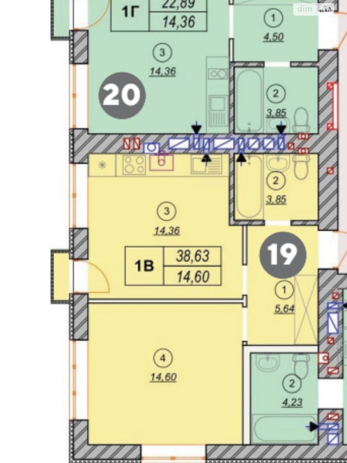 Продаж однокімнатної квартири в Ірпені, на вул. Соборна 2К/13, кв. 19, район Ірпінь фото 1 Продаж однокімнатної квартири в Ірпені, на вул. Соборна 2К/13, кв. 19, район Ірпінь фото 1