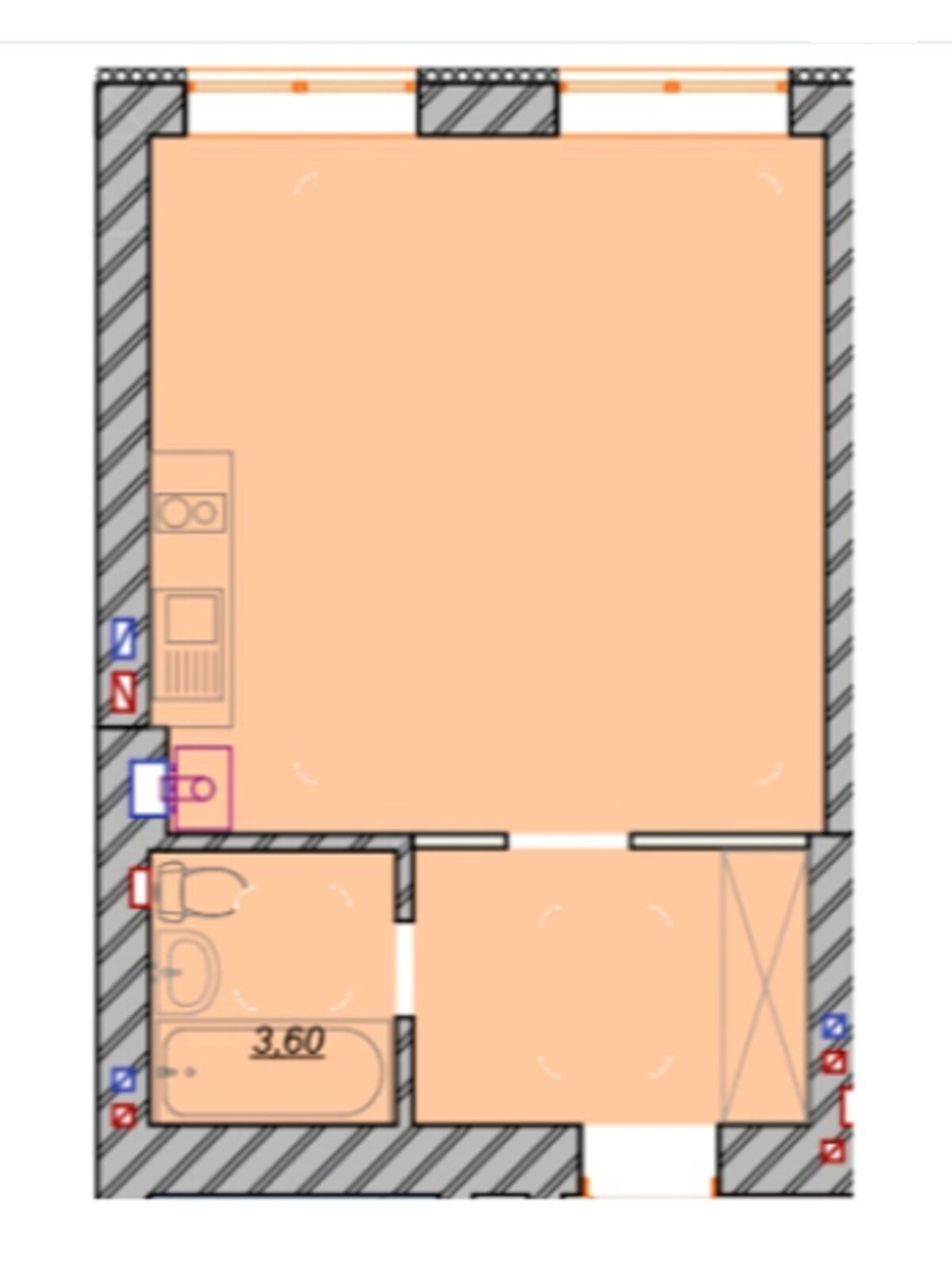 Продажа однокомнатной квартиры в Ирпене, на ул. Соборная 2К/22, район Ирпень фото 1 Продажа однокомнатной квартиры в Ирпене, на ул. Соборная 2К/22, район Ирпень фото 1